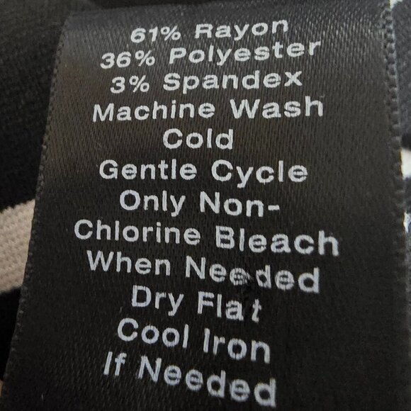 Ann Taylor Black and White Striped Dress - Picture 4 of 7